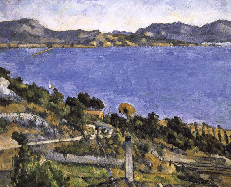 Paul Cezanne Marseilles Bay oil painting image